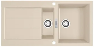 Franke Główny Zlewozmywak S2D 651-100 beżowy 143.0671.693 - Zlewozmywaki - miniaturka - grafika 2
