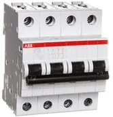 Bezpieczniki elektryczne - ABB Wyłącznik nadprądowy 4P C 40A 6kA AC S204-C40 2CDS254001R0404 - miniaturka - grafika 1