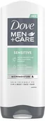 Żele pod prysznic dla mężczyzn - Dove Męskażel pod prysznicdo ciała twarzy i włosów Men + Care Sensitiv e 3 in 1 Shower Gel) Objętość 250 ml) - miniaturka - grafika 1
