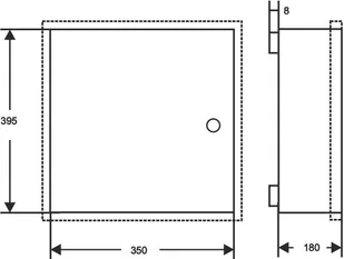 Pulsar OBUDOWA DO PŁYT CENTRAL ALARMOWYCH AWO-520PU AWO-520PU - Akcesoria do alarmów - miniaturka - grafika 4