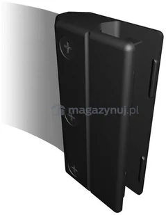 Tensator Rozwijana taśma ostrzegawcza + kaseta MIDI magnetyczna, ze stali nierdzewnej, zapięcie standardowe (Długość 3,5m) - Pachołki i taśmy ostrzegawcze - miniaturka - grafika 2