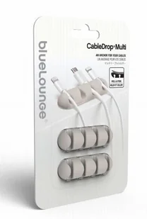 BlueLounge CableDrop multi uchwyt na 4 kable 2 szt biały ARBLLAPLCABDRM2 - Maskownice do kabli - miniaturka - grafika 8