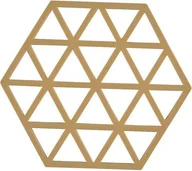 Podstawki pod garnki - Podstawka Zone Denmark pod gorące naczynia Triangles khaki 12428 - miniaturka - grafika 1