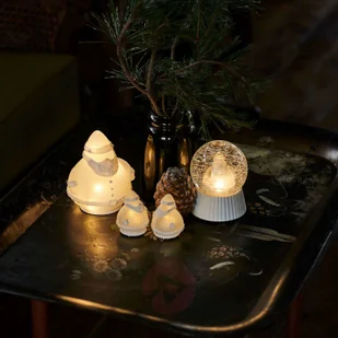 Sirius Kula śnieżna LED Santa z efektem padającego śniegu - Oświetlenie świąteczne - miniaturka - grafika 2
