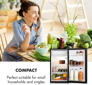 Lodówka Klarstein Luminance Frost Czarny - Lodówki - miniaturka - grafika 6