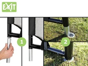 EXIT Bramka do piłki nożnej Forza 5x2 m 1 010 005 - Piłka nożna - miniaturka - grafika 5