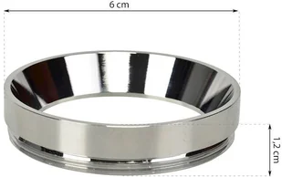 Milagro Chromowany Ring Do Lamp Mica ML6093 - Lampy pozostałe - miniaturka - grafika 5