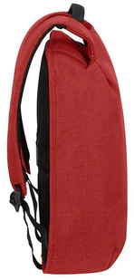 Samsonite Antykradzieżowy plecak na laptopa Securipak M - garnet red 128822-1361 - Torby na laptopy - miniaturka - grafika 5