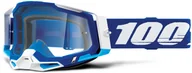 Gogle narciarskie - 100% 100% Racecraft Anti-Fog Goggles Gen2, blue/clear  2021 Gogle HU-GOG-0046/21/unis - miniaturka - grafika 1