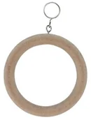 Klatki i wyposażenie dla ptaków - Kerbl na biegunach ring wykonana z drewna, 10 cm - miniaturka - grafika 1