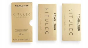 Revolution Makeup Makeup Revolution Kitulec #GlowKitulca Zestaw 2 Paletek Do Konturowanie Base/Topper - Rozświetlacze do twarzy i ciała - miniaturka - grafika 3