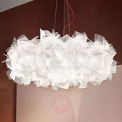 Lampy sufitowe - Slamp Clizia Pixel lampa wisząca, czerwony, 78 cm - miniaturka - grafika 1