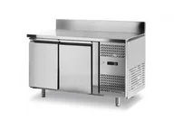 Szafy i witryny chłodnicze - Hendi Stół mroźniczy 2-drzwiowy z agregatem bocznym 232064 - miniaturka - grafika 1