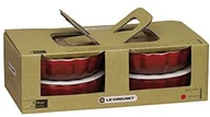 Formy do ciast - Le Creuset foremki do tarty, zestaw 4 sztuk, średnica 11 cm, czerwony (Kirschrot), 11 cm 91017411060000 - miniaturka - grafika 1