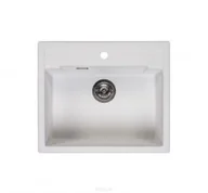 Zlewozmywaki - Reginox Zlewozmywak AMSTERDAM 54 Pure White R31032 - miniaturka - grafika 1