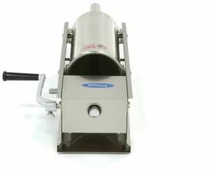 MAXIMA Nadziewarka do kiełbas Maxima 5L - Poziomo - Stal nierdzewna - 4 tuby do napełniania MAXIMA 09300468 09300468 09300468 - Artykuły masarskie - miniaturka - grafika 2