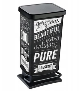 FENIKS z pedałem 40 L Paso hipster - Kosze na śmieci - miniaturka - grafika 2