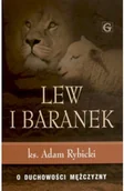 Religia i religioznawstwo - Lew i baranek O duchowości mężczyzny Używana - miniaturka - grafika 1