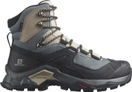 Buty trekkingowe damskie - Salomon Quest Element GTX Shoes Women, niebieski/czarny UK 5,5 | EU 38 2/3 2022 Trapery turystyczne L41457400-5,5 - miniaturka - grafika 1