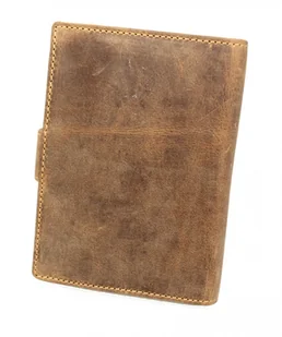 Jennifer Jones CA$H Portfel Męski Skórzany Miękka Skóra Licowa Bardzo Duży Pionowy Z Zapięciem Etui Na Dokumenty 5494 - Portfele - miniaturka - grafika 3