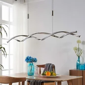 Lampy sufitowe - Lampa wisząca LED z regulacją wysokości Auron - miniaturka - grafika 1