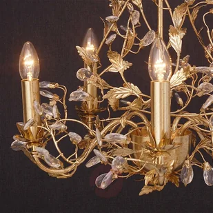 J. Holländer Ekskluzywny żyrandol Buono 5-punktowy - Lampy sufitowe - miniaturka - grafika 2