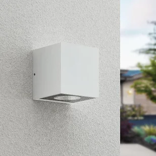 ARCCHIO Arcchio Tassnim kinkiet zewnętrzny biały 1pkt. LED - Lampy ogrodowe - miniaturka - grafika 2