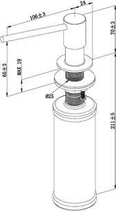 Villeroy & Boch Dozownik do mydła 92362004 Bronze PROMO - Mydelniczki i dozowniki mydła - miniaturka - grafika 2