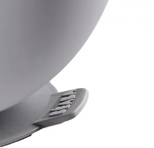 Beaba Silikonowa miseczka z przyssawką grey - Miseczki i talerzyki dla dzieci - miniaturka - grafika 6