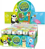 Bańki mydlane - Brimarex Bańki mydlane Zwierzaki 60ml display 36 sztuk - miniaturka - grafika 1