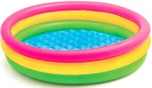 Baseny ogrodowe - Intex Basen dmuchany tęcza 114x25cm miękkie dno 57412NP - miniaturka - grafika 1