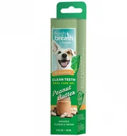 Specjalistyczne artykuły dla zwierząt - Tropiclean Fresh Breath Clean Teeth Gel Peanut Butter 59ml - miniaturka - grafika 1