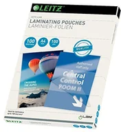 Laminatory - Leitz folie do laminowania na gorąco, błyszczące, przezroczyste 33826 - miniaturka - grafika 1