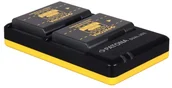 Ładowarki do aparatów dedykowane - Patona Immax Ładowarka Foto Dual Quick Nikon EN-EL14 USB - miniaturka - grafika 1