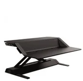 Artykuły biurowe - Fellowes Stanowisko do pracy Sit-Stand Lotus czarne 0007901) 0007901 - miniaturka - grafika 1