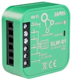 Zamel Supla moduł sterowania oświetleniem LED RGB WI-FI SLW-01 SPL10000006 SPL10000006 - Akcesoria do oświetlenia - miniaturka - grafika 3