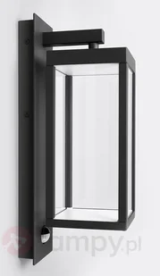 LAMPENWELT.COM Kinkiet zewnętrzny LED Ferdinand z czujnikiem - Lampy ogrodowe - miniaturka - grafika 4