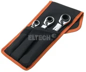 Zestawy narzędziowe - Bahco SNA EUROPE-POLAND SP. Z O.O. Zestaw 3 kluczy oczkowych z grzechotką 8-19 mm (12 rozmiarów) S4RM/3T - miniaturka - grafika 1