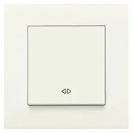 Wyłączniki światła i elektryczne - Viko Karre - Łącznik jednobiegunowy podświetlany biały 90963619 - miniaturka - grafika 1