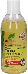 Dr. Organic Tea Tree Mout hwash 500 ML DRC09037 - Płyny do płukania jamy ustnej - miniaturka - grafika 2