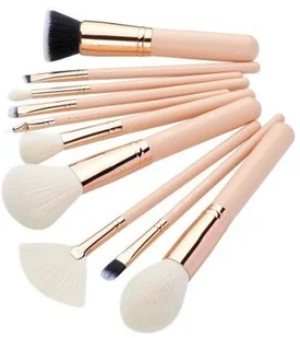 Jessup T444 Zestaw 15 pędzli do makijażu Peach puff/rose gold - Pędzle do makijażu - miniaturka - grafika 3