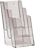 Systemy ekspozycyjne i znaki informacyjne - Taymar Stojak na prospekty, 3 kieszenie 3C104 - miniaturka - grafika 1