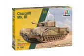 Modele do sklejania - Italeri Brytyjski czołg piechoty Churchill Mk. III 7083 - miniaturka - grafika 1