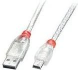 Kable USB - Lindy Kabel USB USB A/mini USB B 2m 41783 - miniaturka - grafika 1