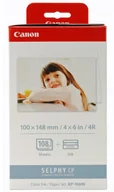 Papier do drukarek - Canon Canon Color Ink Paper Set, KP108IN, foto papier, połysk, biały, CP100, 220, 300, 330, 400, 500, 520, 600, 710, 10x15cm, 4x6"", 10 - miniaturka - grafika 1