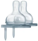 Smoczki do butelek - Pura Kiki Pura Smoczek dla niemowląt - szybki przepływ do butelek - 2 szt. SMOCZEK,SZYBKI PRZEPŁYW - miniaturka - grafika 1