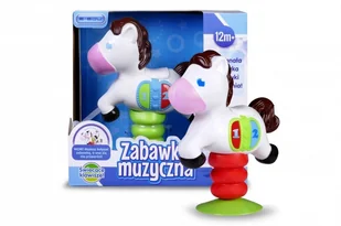 Artyk Muzyczny konik na przyssawce - Zabawki interaktywne dla dzieci - miniaturka - grafika 2