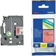 Ta$273ma do Brother TZe-441 czerwone tło/czarny nadruk 18mm x 8m zamiennik - Etykiety do drukarek - miniaturka - grafika 6