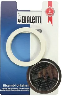 Bialetti Uszczelki i sitko do kawiarek stalowych 1-2 tz, 4 elementy - Inne naczynia kuchenne - miniaturka - grafika 2