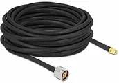 Kable - Delock Kabel antenowy N wtyczka do wtyczki SMA LMR/CFD300 10 m low loss 90449 - miniaturka - grafika 1